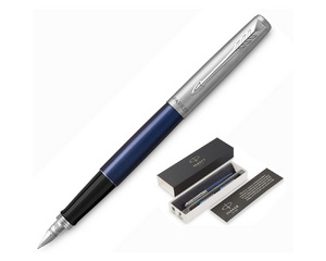 Ручка перьевая Jotter FP Royal blue CT цвет чернил синий цвет корпуса синий (артикул производителя 2030950)